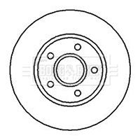 BORG & BECK Piduriketas BBD5096